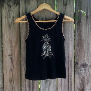 NEW Sequin Pineapple Tank